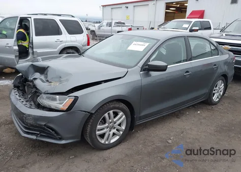 2017 Volkswagen Jetta 1.4T S from USA, damaged, VIN 3VW2B7AJ6HM260069